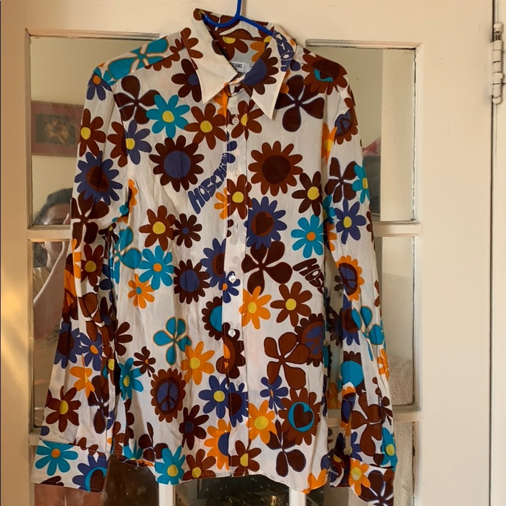 Moschino Retro Floral Shirt